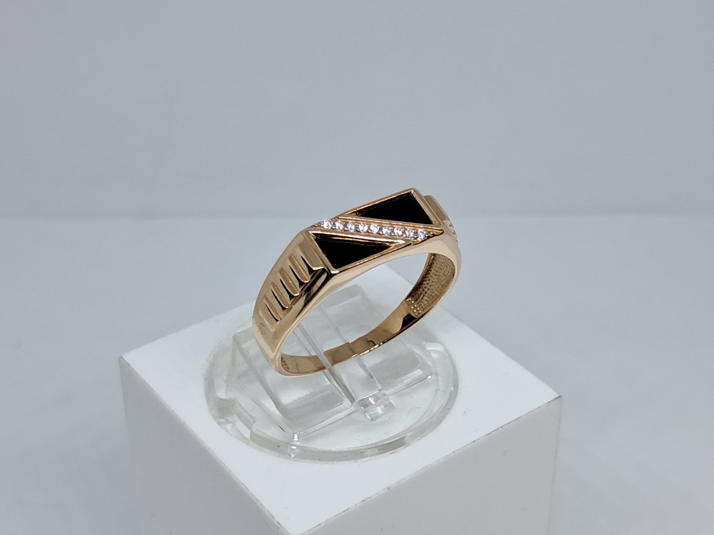 ПЕЧКМИ375 ПЕЧАТКА С КАМНЯМИ (Au 375)