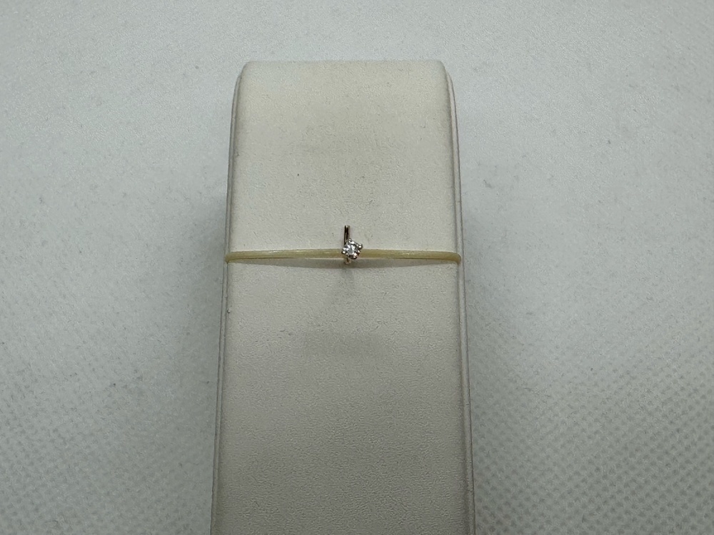 ПИРСИНГ С КАМНЕМ (Au 585)