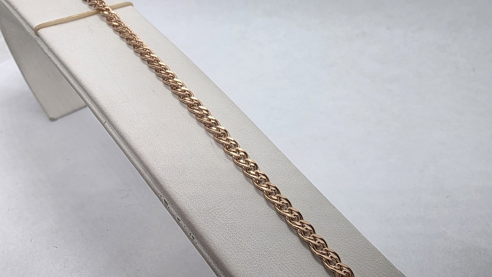 БРАСЛЕТ ПУСТОТЕЛЫЙ Нона (Au 585)