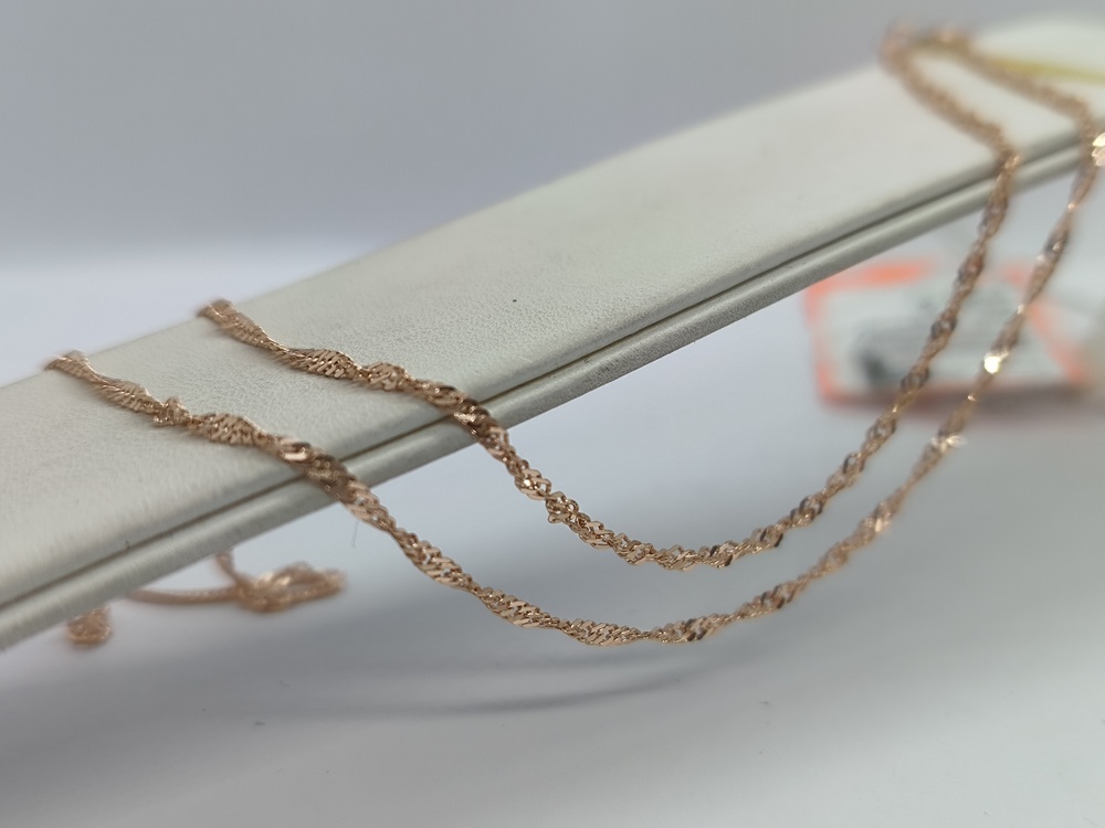 ЦЛСИ585 ЦЕПЬ ПОЛНОВЕСНАЯ Сингапур (Au 585)