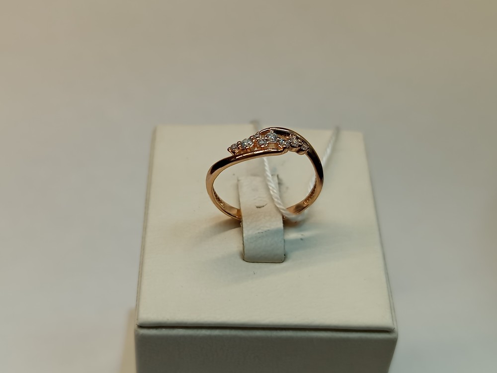 КОЛКМИ585 КОЛЬЦО С КАМНЯМИ (Au 585)