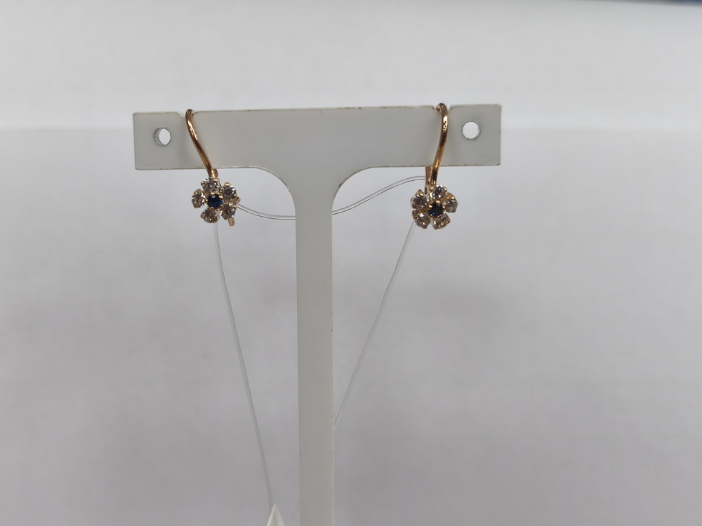 СЕРЬГИ С ПЕТЕЛЬКОЙ (Au 585)