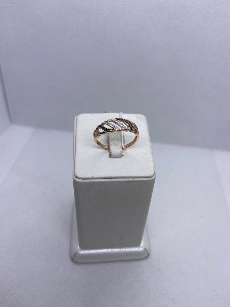 КОЛКМИ585 КОЛЬЦО С КАМНЯМИ (Au 585)