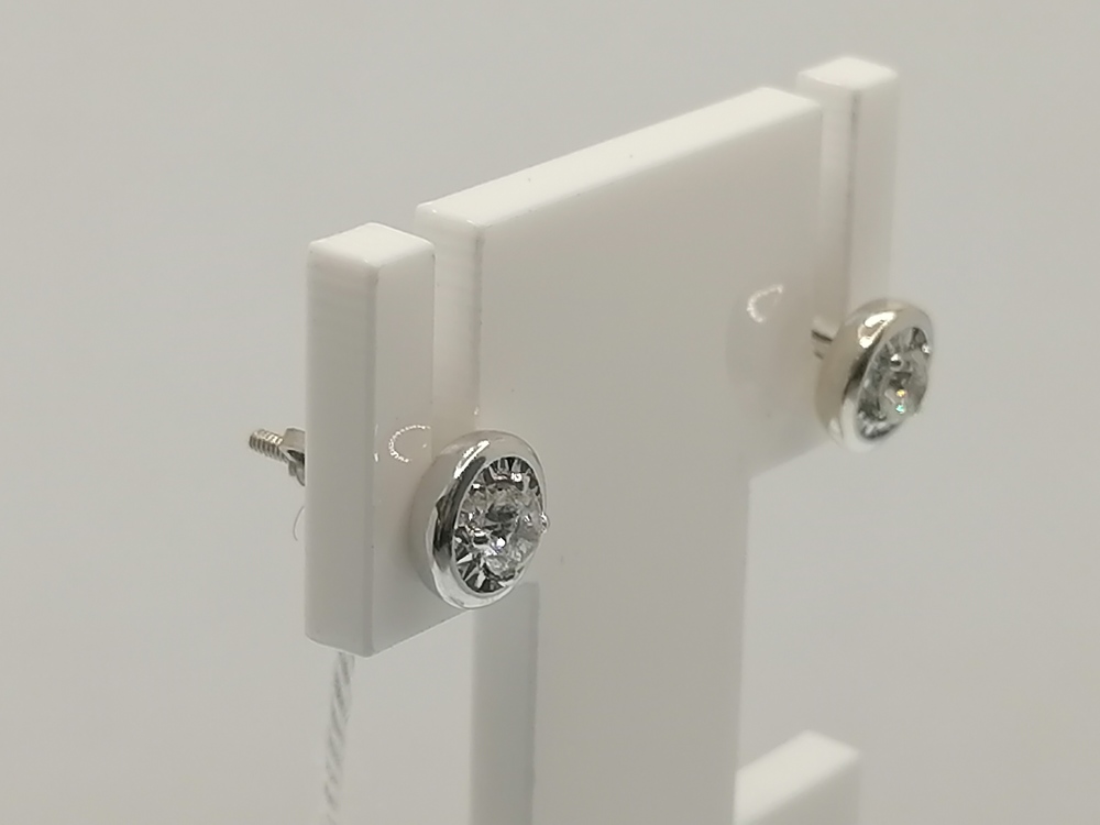 СЕРЬГИ БРИЛЛИАНТ (Au 585)