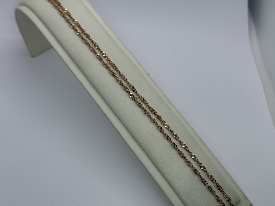 ЦЛСИ585 ЦЕПЬ ПОЛНОВЕСНАЯ Сингапур (Au 585)