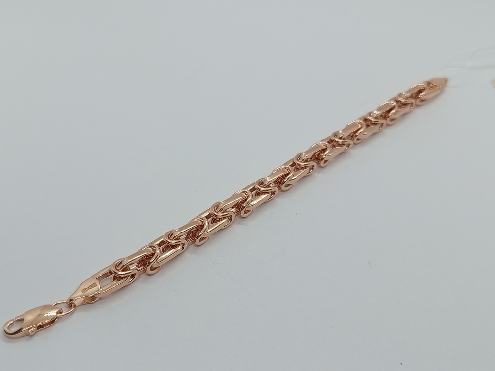 БРАСЛЕТ ПОЛНОВЕСНЫЙ Московский бит (Au 585)