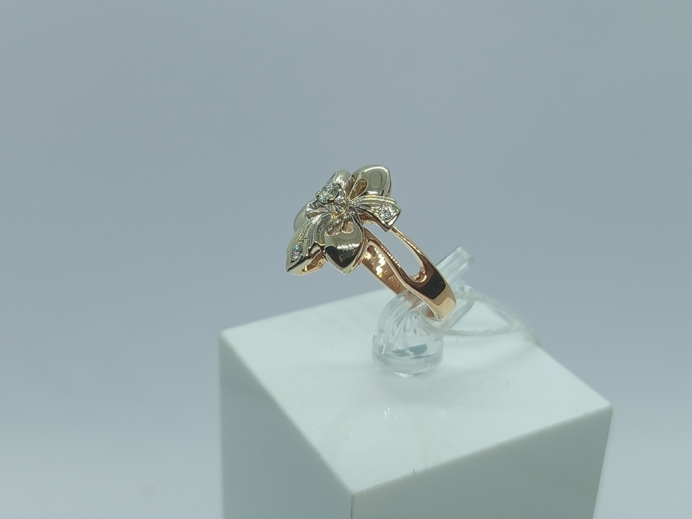 КОЛЬЦО БРИЛЛИАНТ Au 585