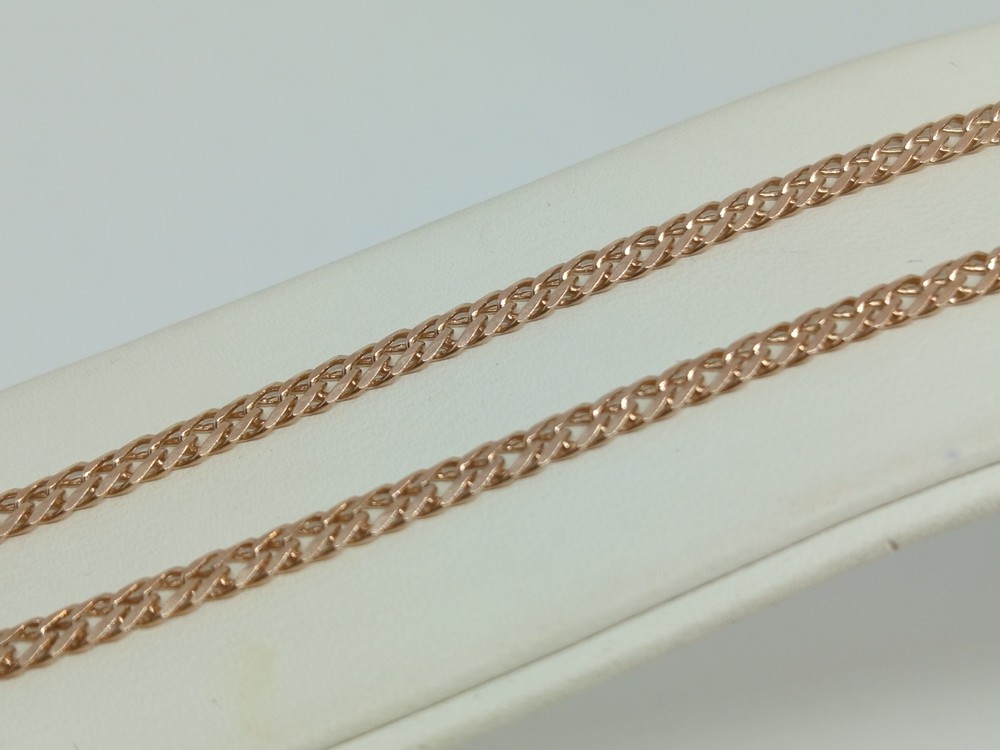 ЦЛР2585 ЦЕПЬ ПОЛНОВЕСНАЯ Ромб двойной (Au 585)