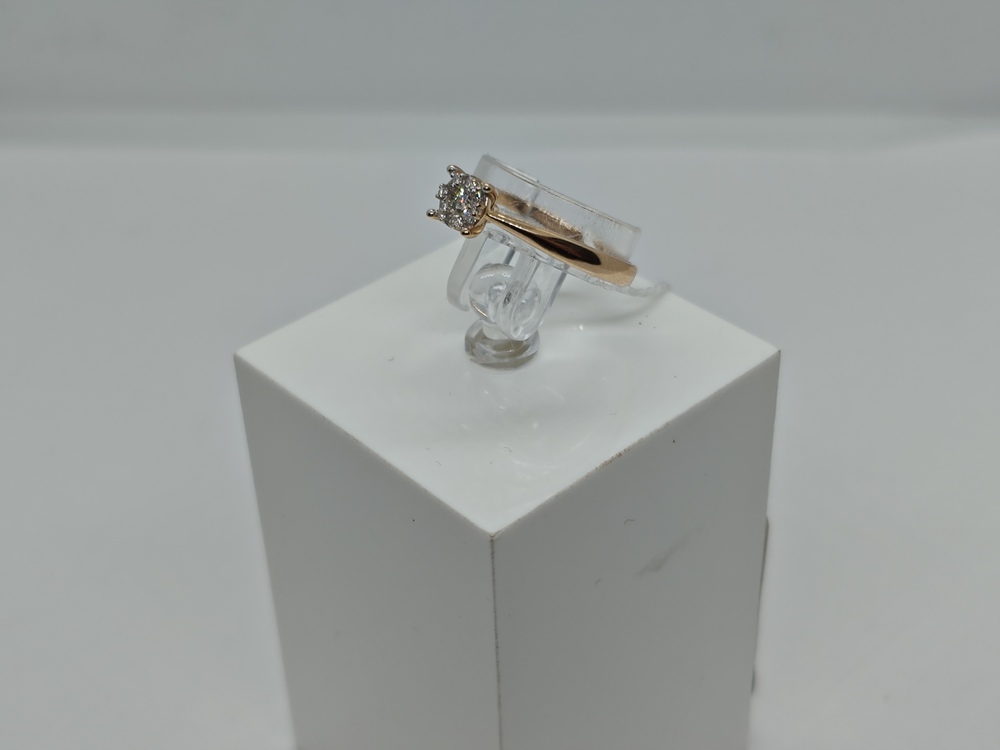 КОЛЬЦО БРИЛЛИАНТ Au 585