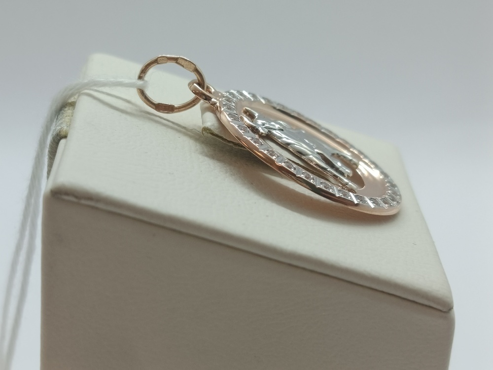 ПОДВЕСКА ЗНАК ЗОДИАКА ТЕЛЕЦ (Au 585)