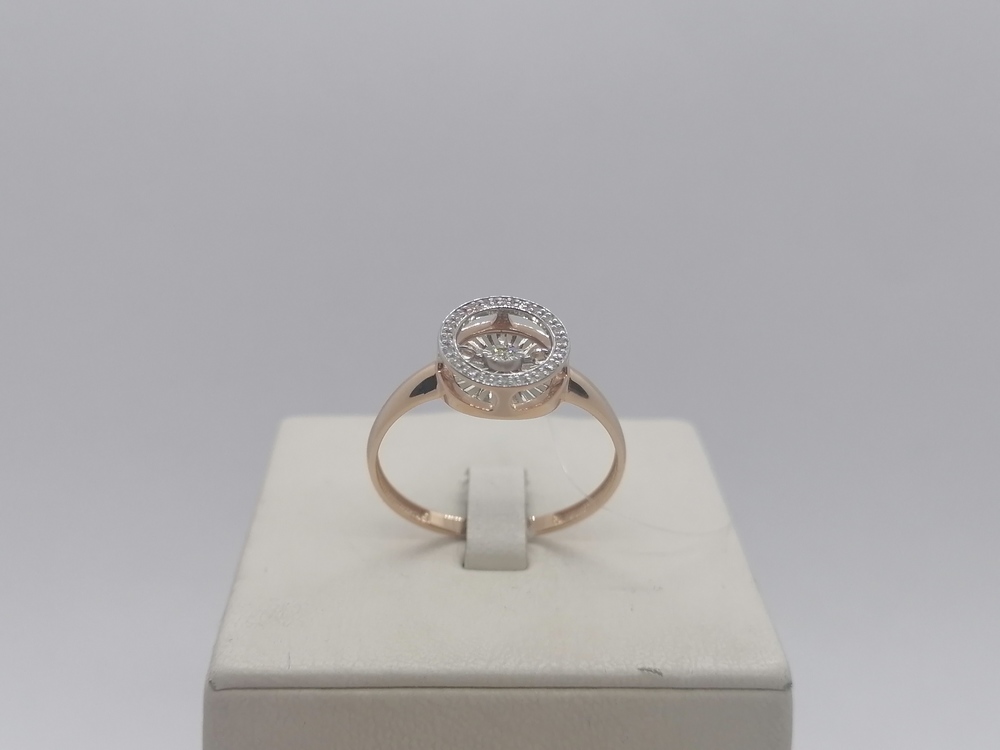 01-11-5478-31-00 КОЛЬЦО БРИЛЛИАНТ (Au 585)