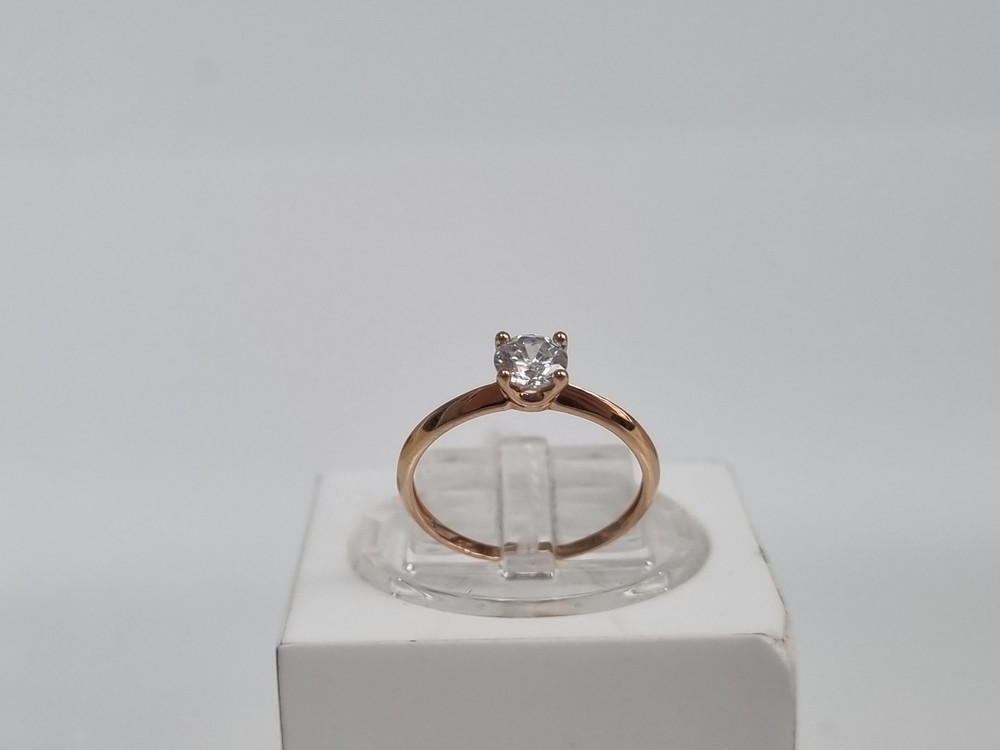 КОЛКМ585 КОЛЬЦО С КАМНЕМ (Au 585)