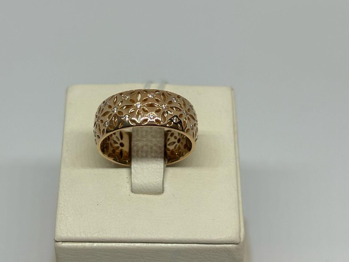 КОЛКМИ585 КОЛЬЦО С КАМНЯМИ (Au 585)