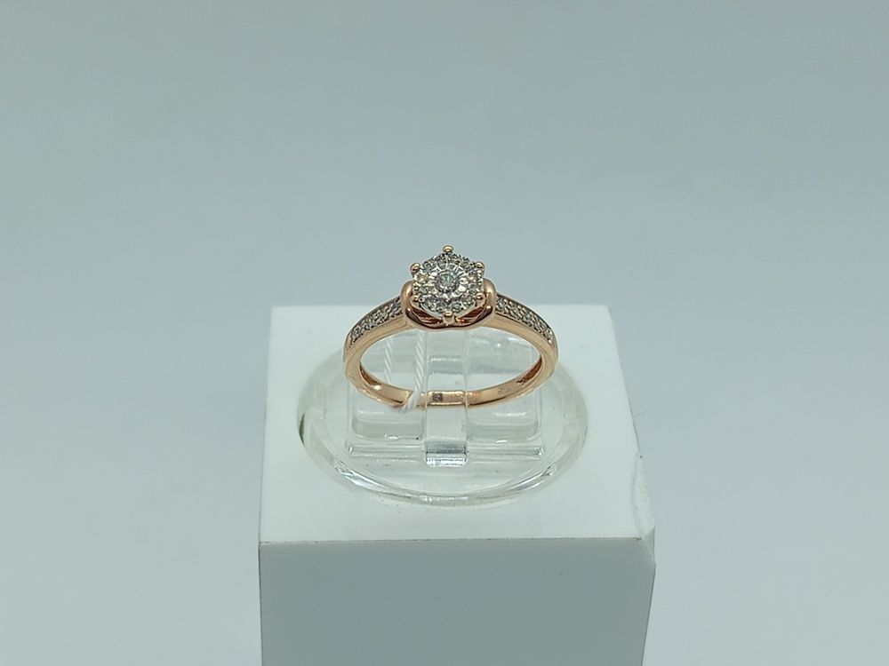 КОЛЬЦО БРИЛЛИАНТ Au 585