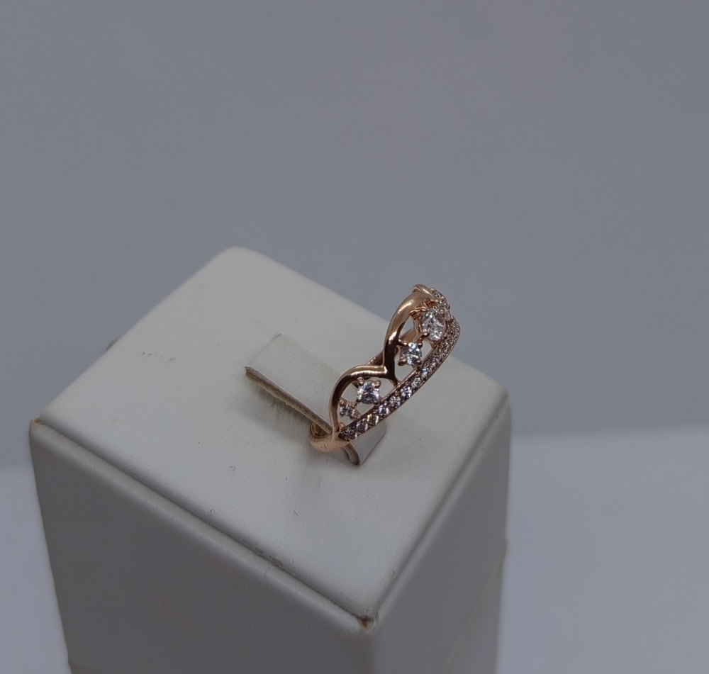 КОЛКМИ585 КОЛЬЦО С КАМНЯМИ (Au 585)