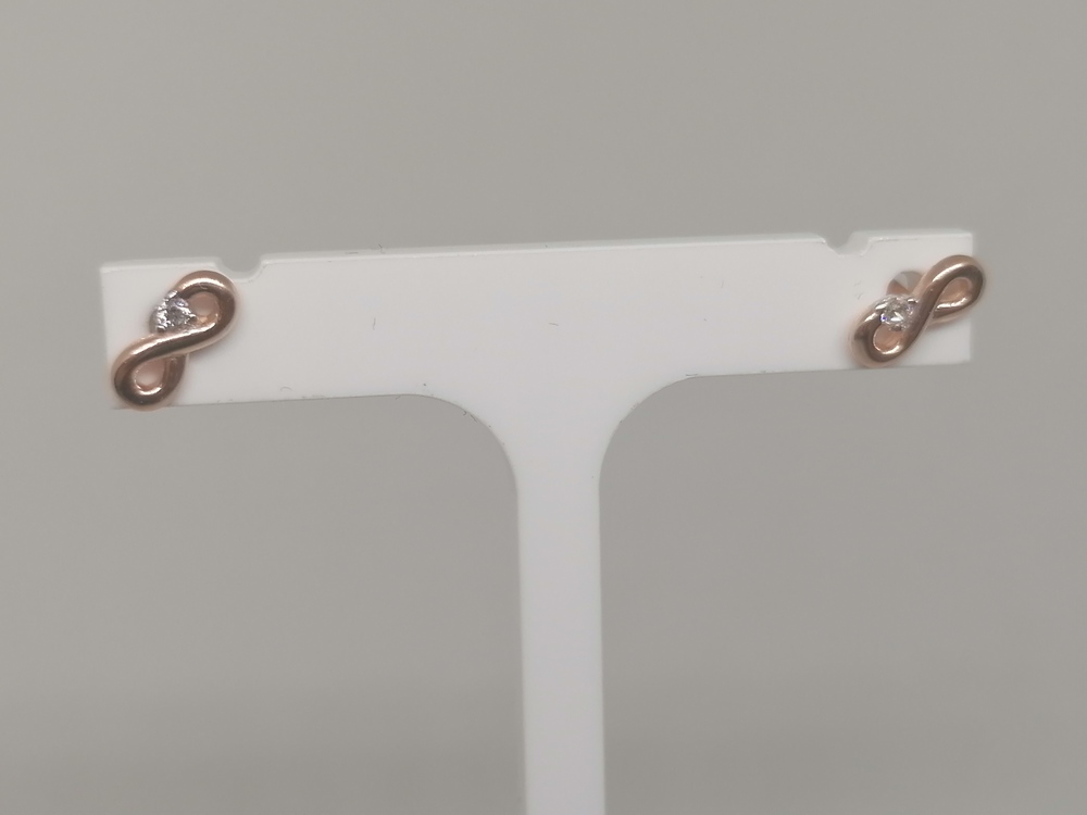 01-218348 СЕРЬГИ С КАМНЯМИ (Au 585)