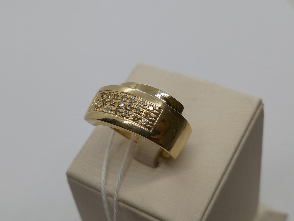 КОЛЬЦО БРИЛЛИАНТ Au 585