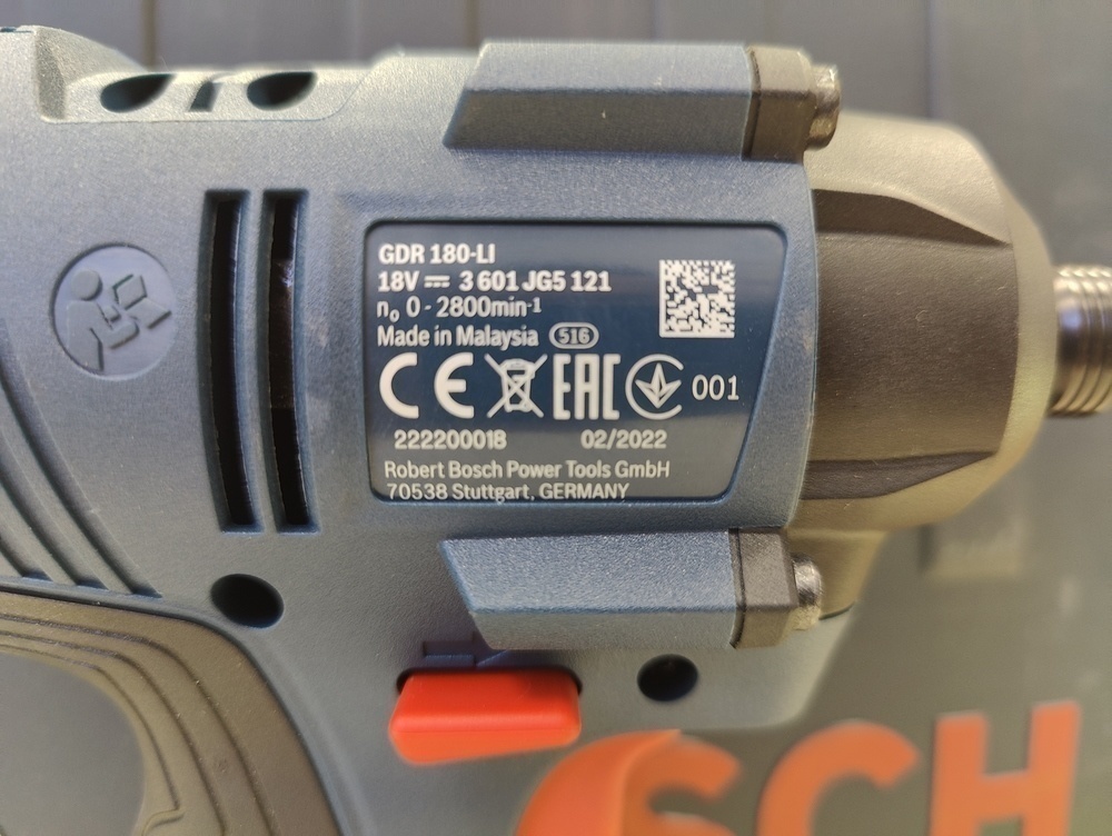 Гайковерт Bosch GDR 180-Li