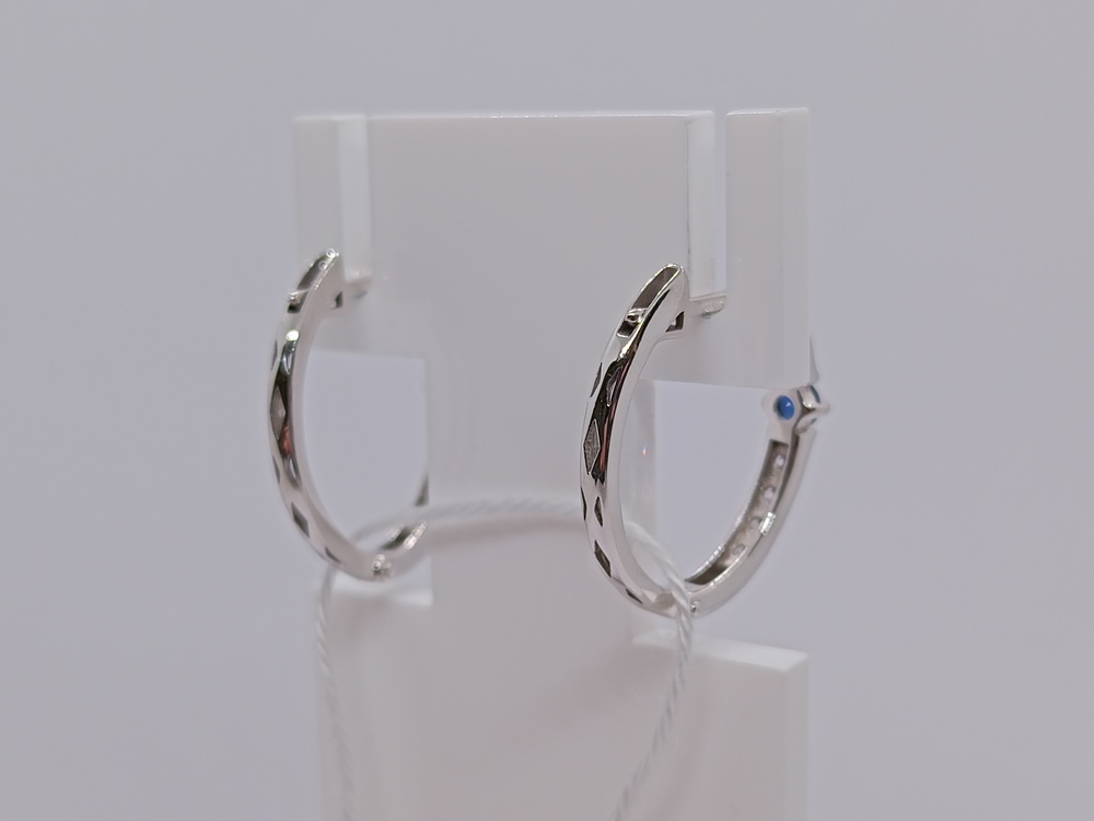 СКМИ585 СЕРЬГИ С КАМНЯМИ (Au 585)