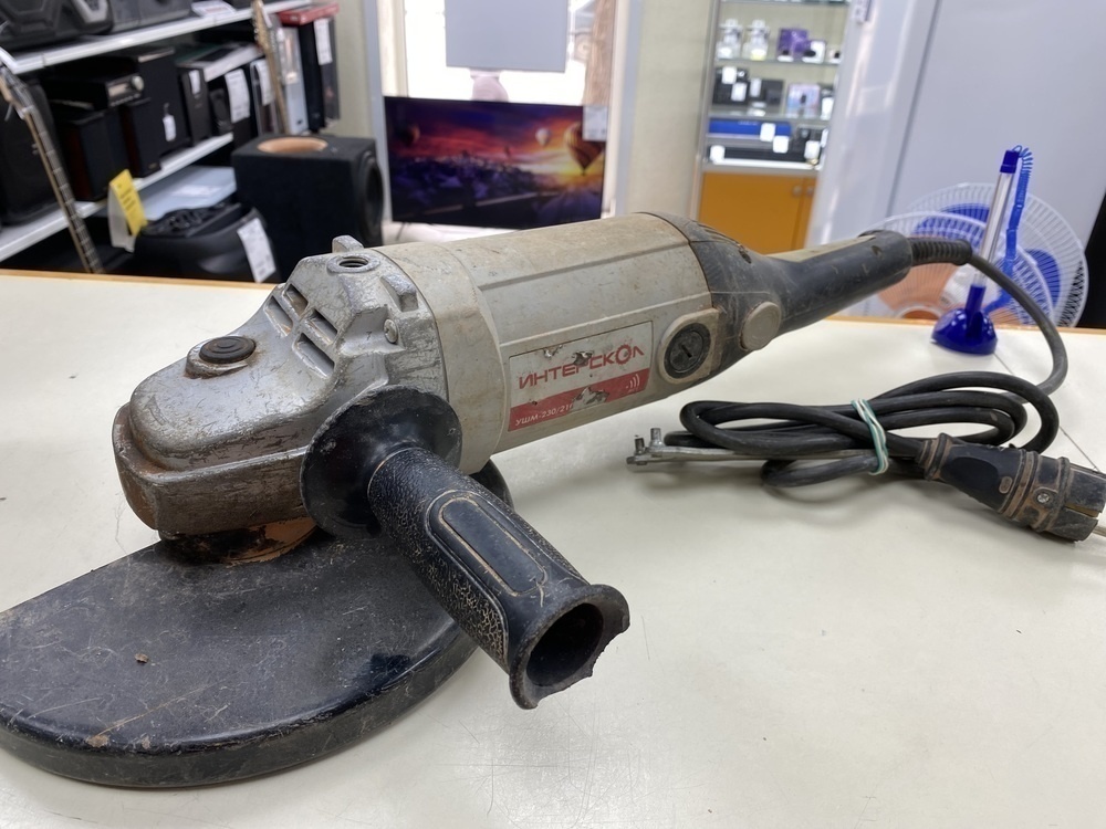 Угловая шлифмашина Интерскол 230/2100М