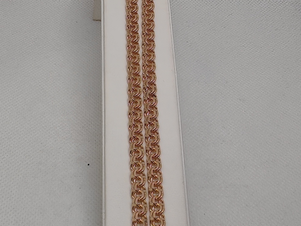 ЦЕПЬ ПОЛНОВЕСНАЯ Бисмарк (Au 585)