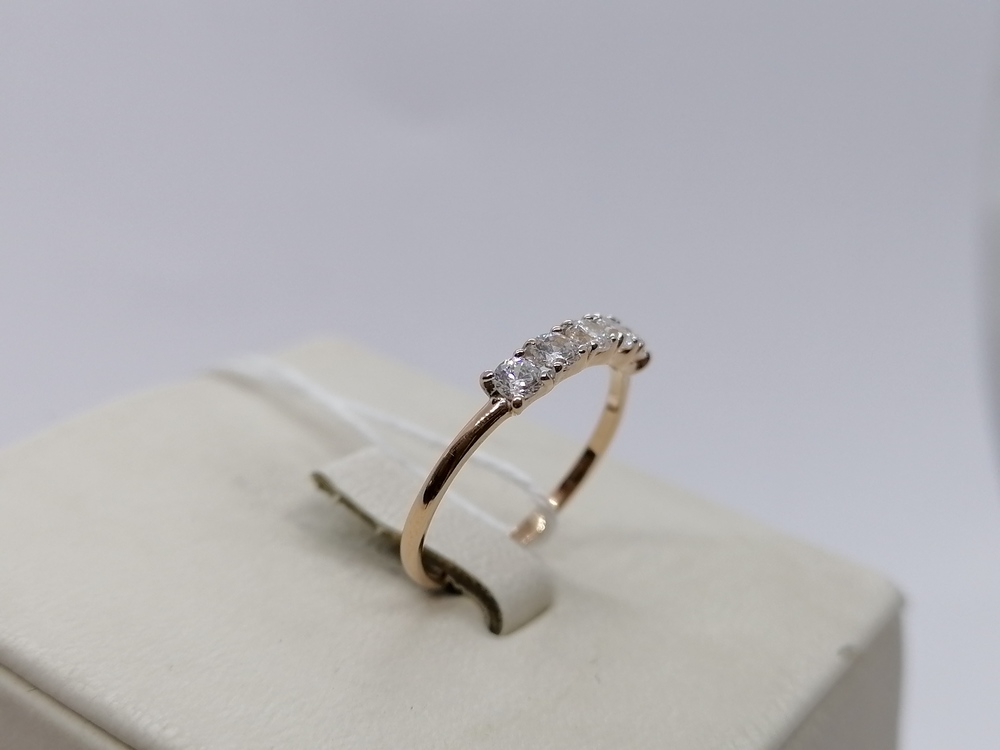 КОЛКМИ585 КОЛЬЦО С КАМНЯМИ (Au 585)