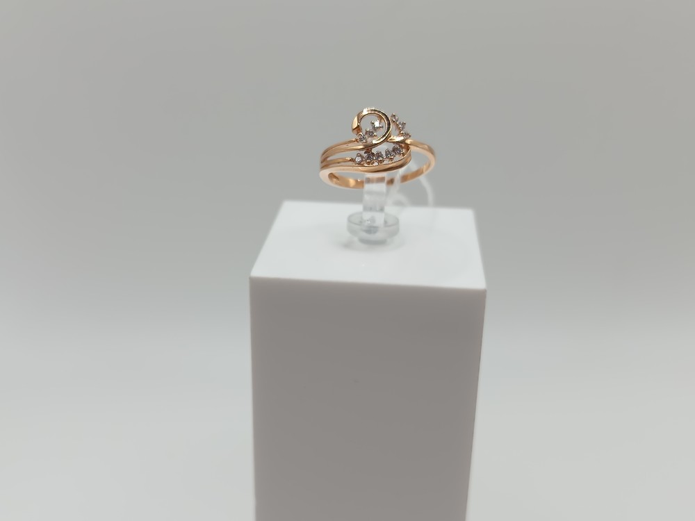 КОЛКМИ585 КОЛЬЦО С КАМНЯМИ (Au 585)