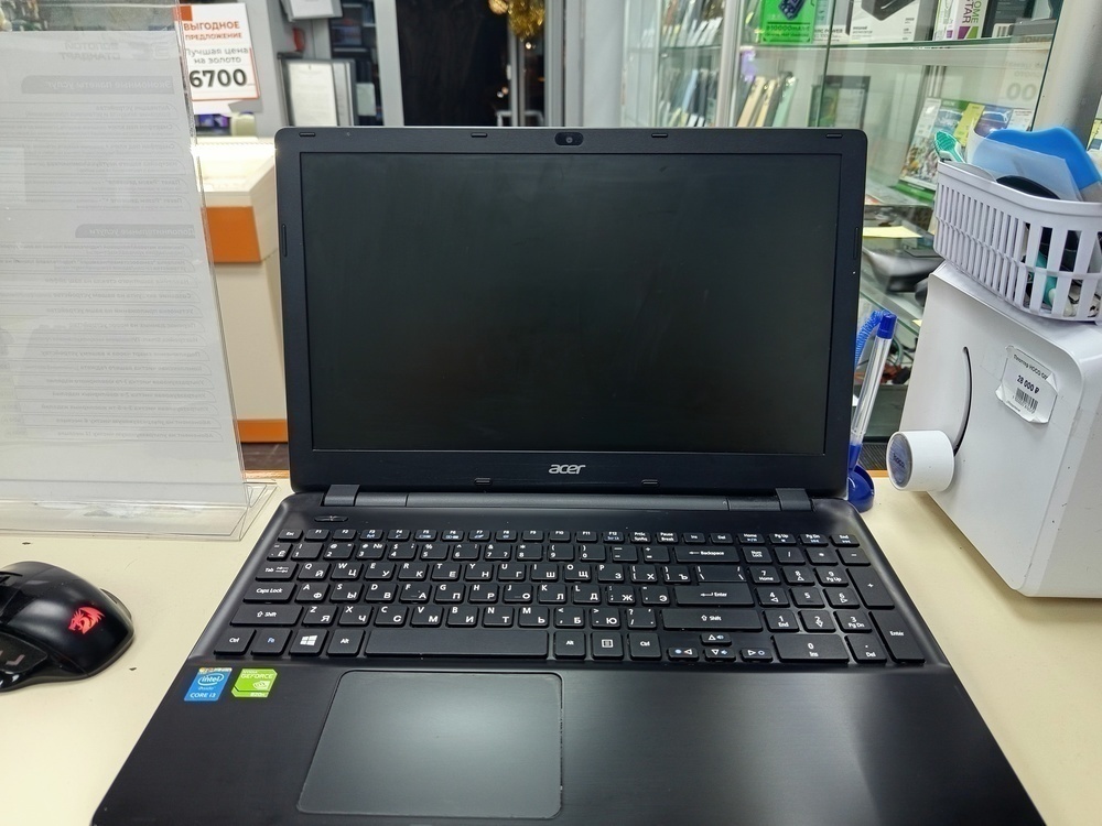 Ноутбук Acer; Core i3-4030U, GeForce 820M, 12 Гб, Нет, 500 Гб