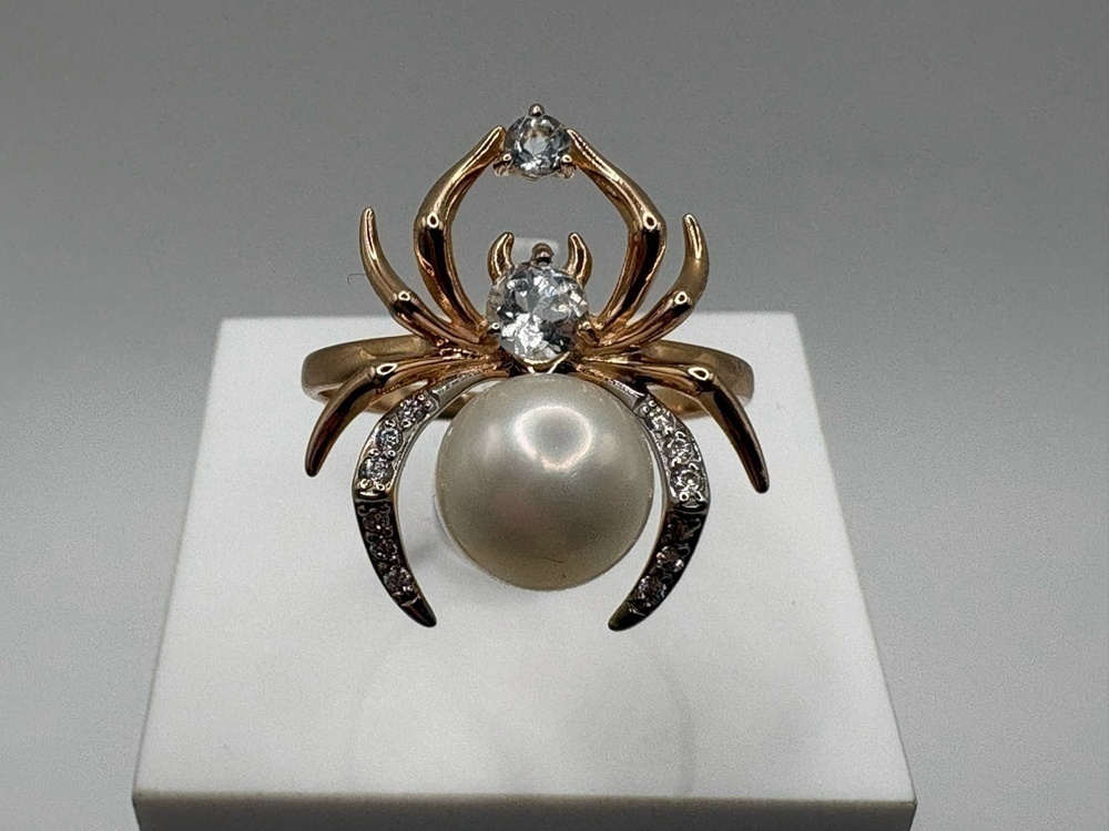 КОЛКМИ585 КОЛЬЦО С КАМНЯМИ (Au 585)