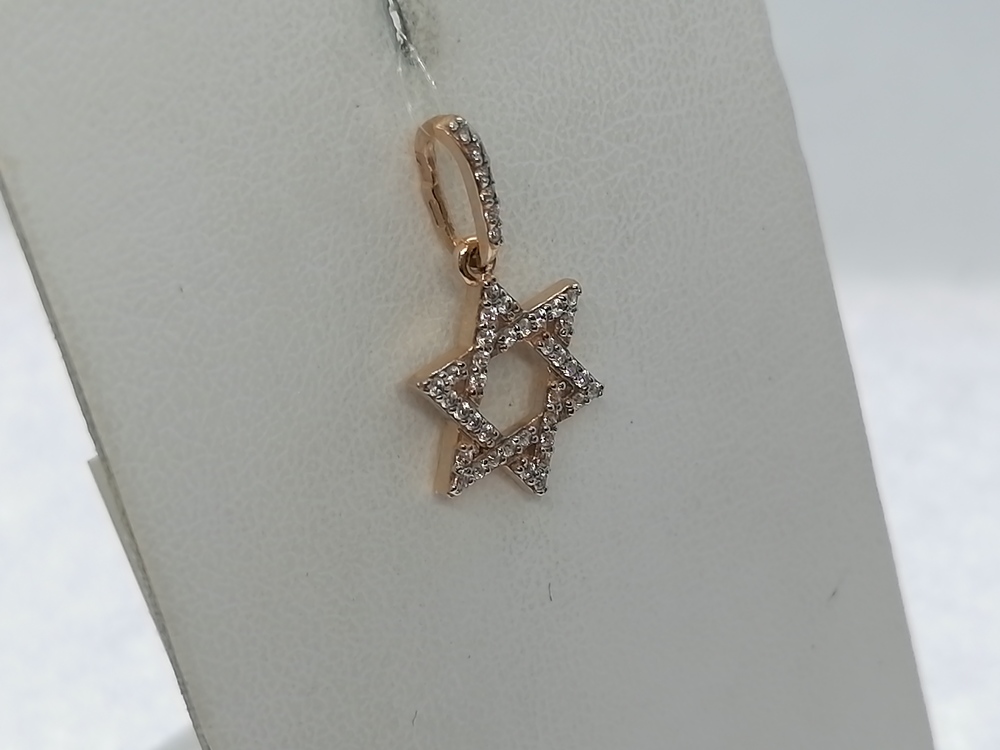 ПОДВЕСКА С КАМНЯМИ (Au 585)