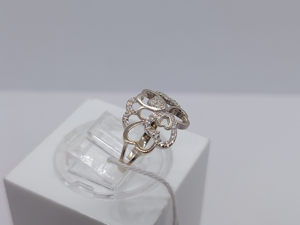 КОЛКМИ585 КОЛЬЦО С КАМНЯМИ (Au 585)