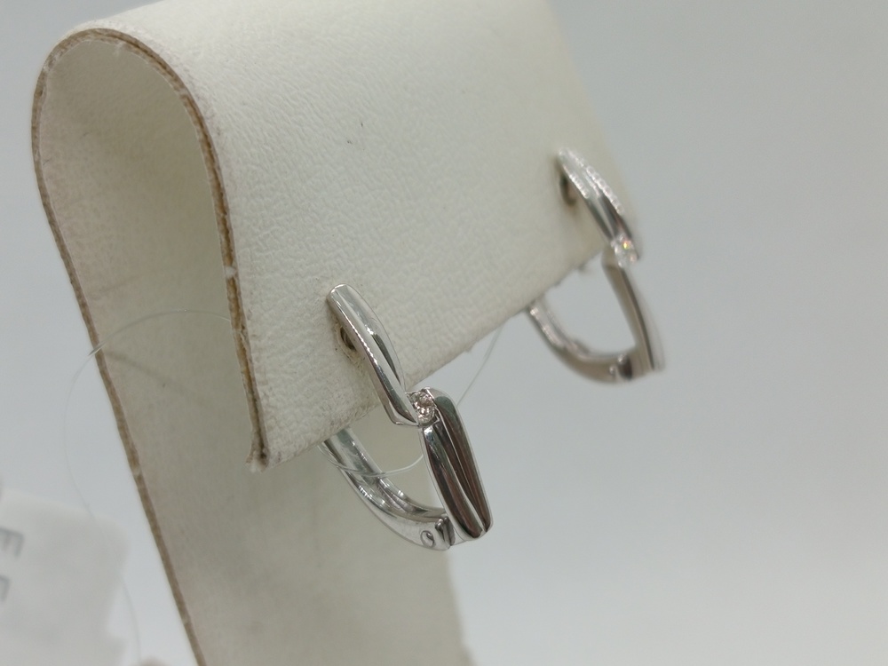 СЕРЬГИ БРИЛЛИАНТ (Ag 925)