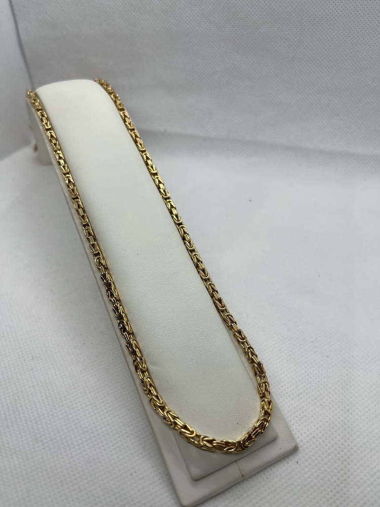 ЦЛМК750 ЦЕПЬ ПОЛНОВЕСНАЯ Мальвина королевская(лисий хвост) (Au 750)