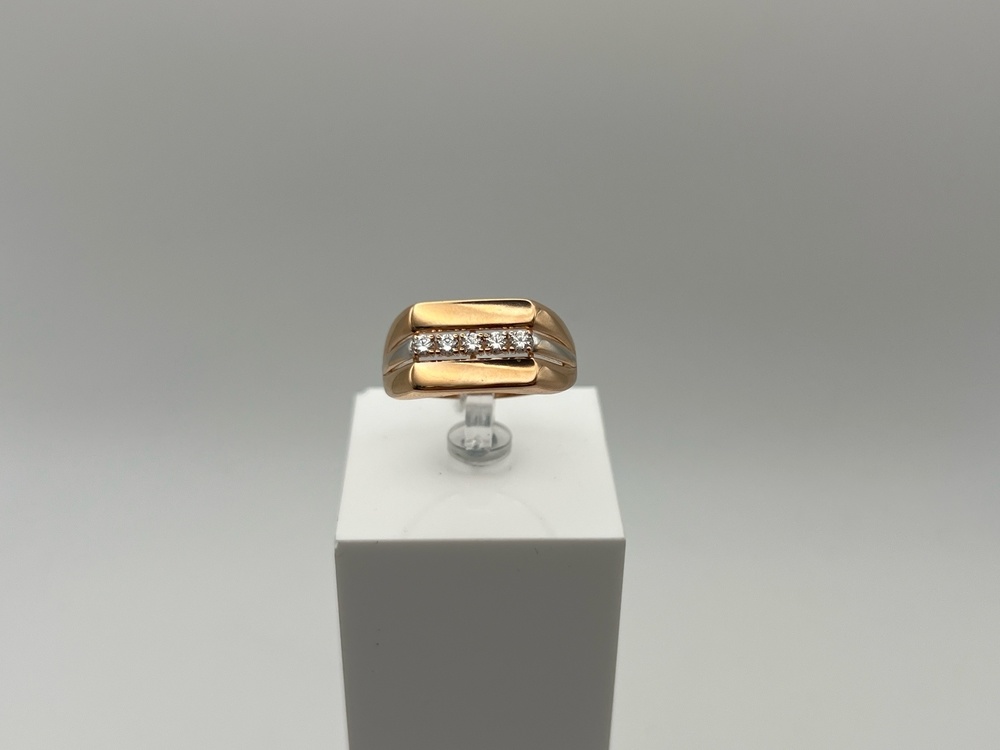 ПЕЧКМИ585 ПЕЧАТКА С КАМНЯМИ (Au 585)