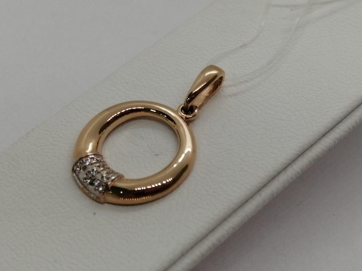 50296 ПОДВЕСКА С КАМНЯМИ (Au 585)