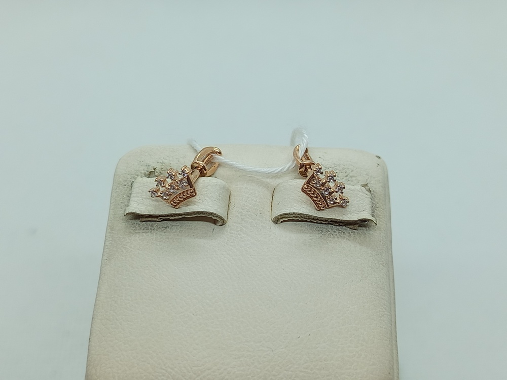 СПРО585 СЕРЬГИ ПРОДЕВКИ (Au 585)