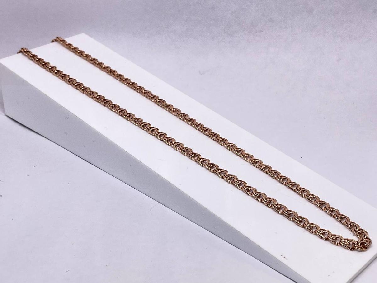 570006022 ЦЕПЬ ПУСТОТЕЛАЯ Бисмарк (Au 585)