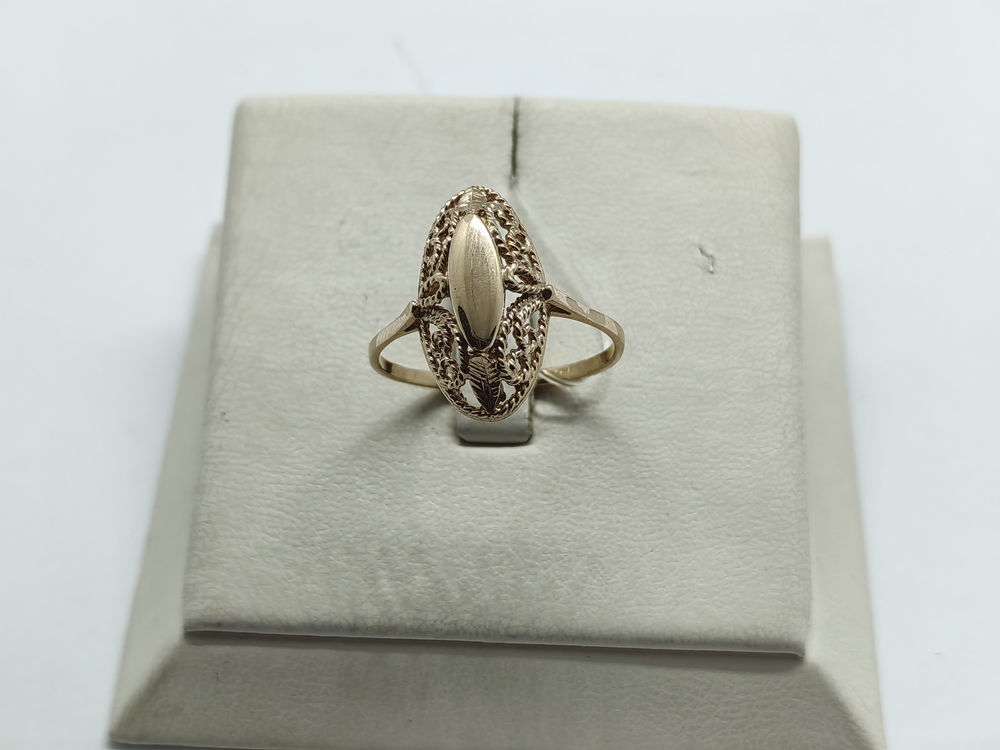 КОЛЬЦО БЕЗ КАМНЯ (Au 585)