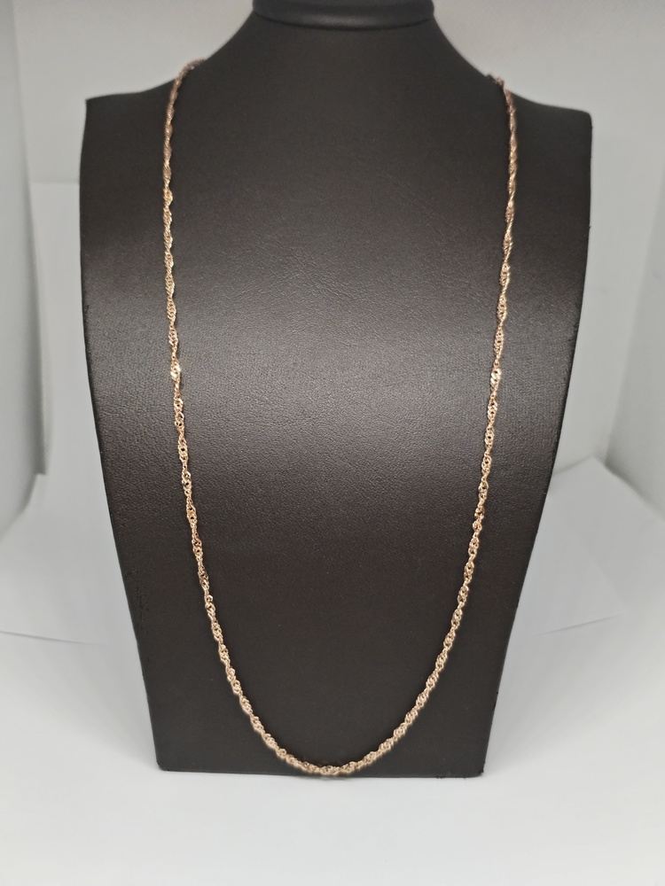 ЦЛСИ585 ЦЕПЬ ПОЛНОВЕСНАЯ Сингапур (Au 585)