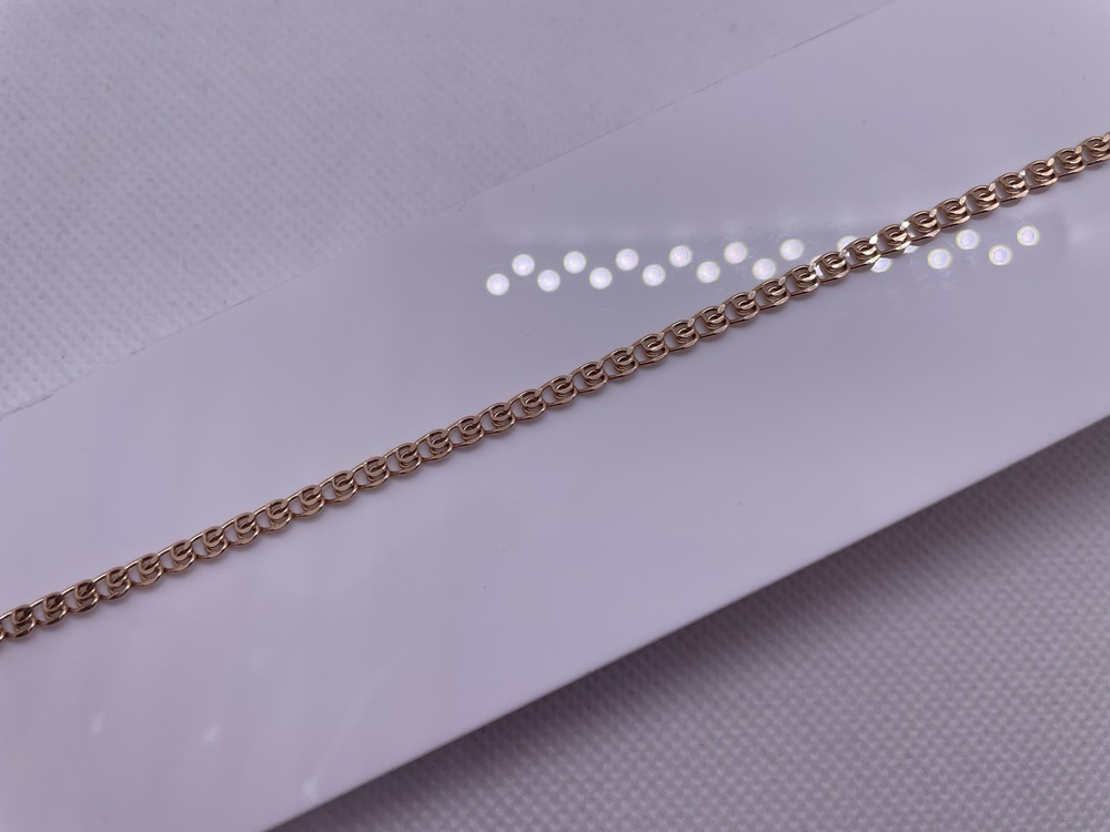 БРАСЛЕТ ПУСТОТЕЛЫЙ Лав Au 585