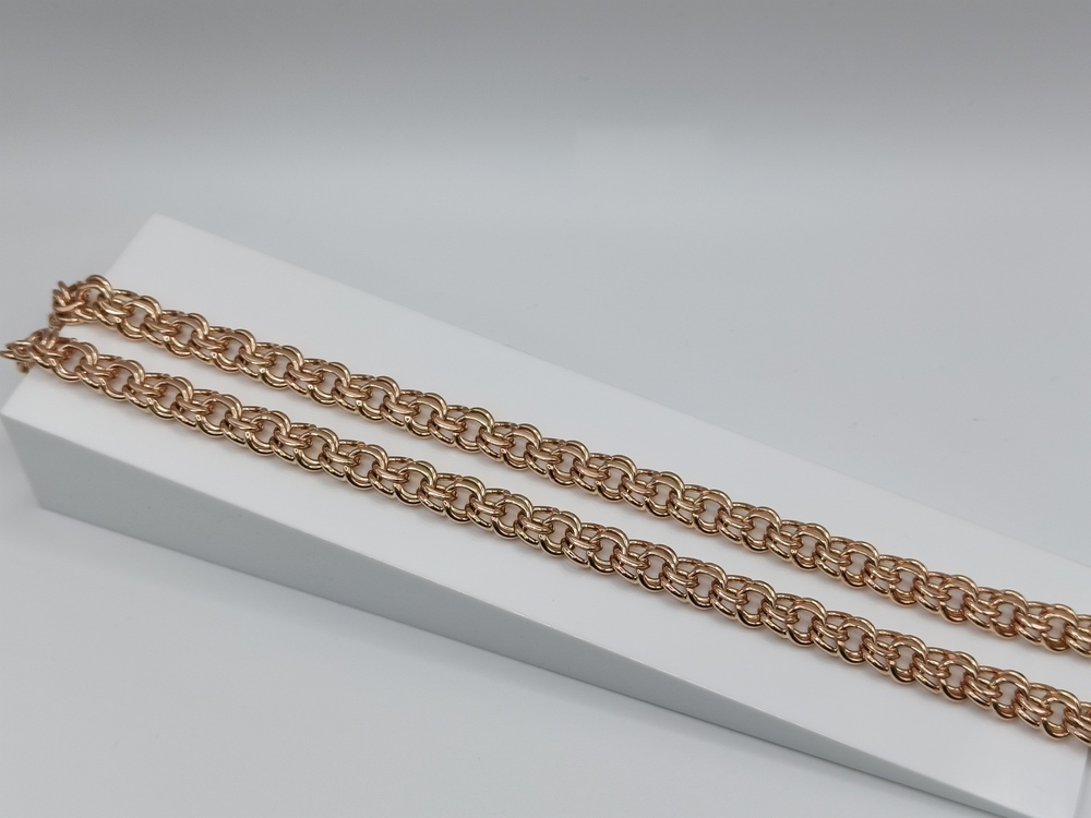 ЦЛБС585 ЦЕПЬ ПОЛНОВЕСНАЯ Бисмарк (Au 585)