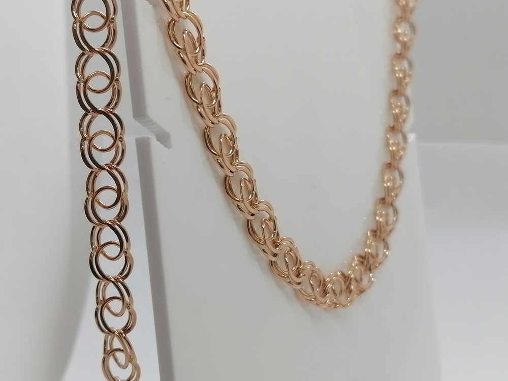 ЦЛБС585 ЦЕПЬ ПОЛНОВЕСНАЯ Бисмарк (Au 585)