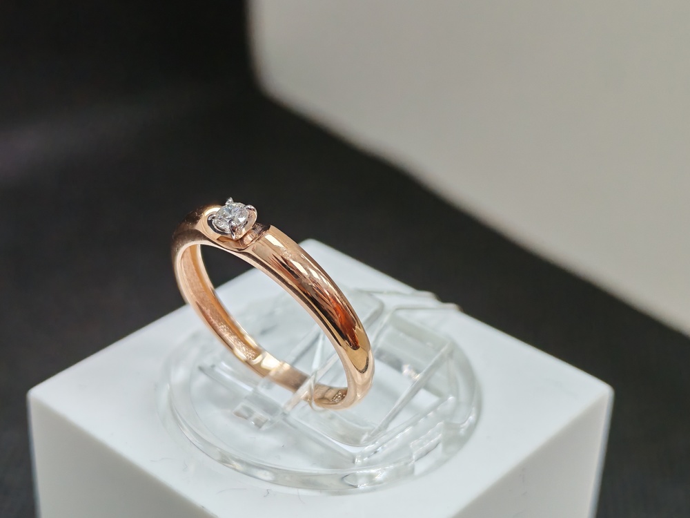 КОЛЬЦО БРИЛЛИАНТ (Au 585)