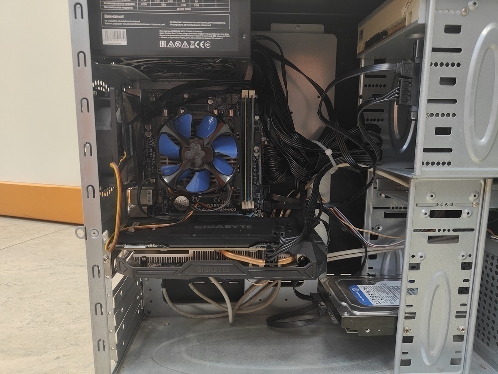 Системный блок DEXP Gaming; A10-6800K, GeForce GTX 1060 3GB, 16 Гб, 240 Гб, 500 Гб