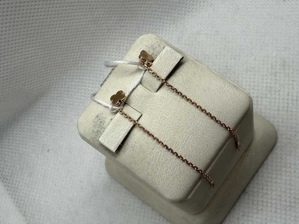 СПРО585 СЕРЬГИ ПРОДЕВКИ (Au 585)