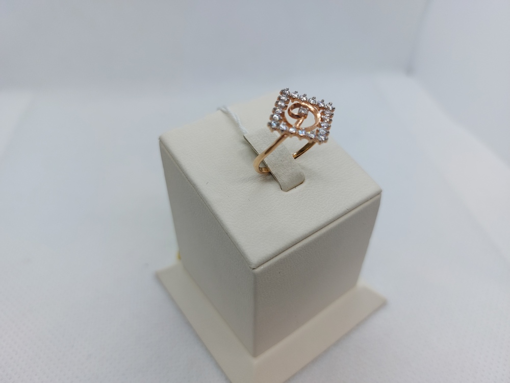 КОЛКМИ585 КОЛЬЦО С КАМНЯМИ (Au 585)