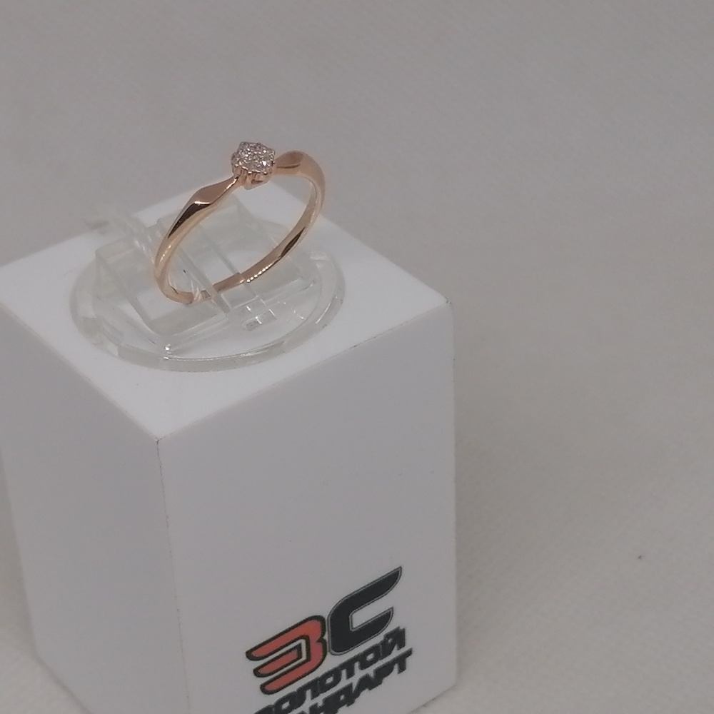 КОЛКМИ585 КОЛЬЦО С КАМНЯМИ (Au 585)