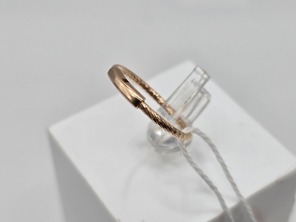 КОЛЬЦО БЕЗ КАМНЯ (Au 585)