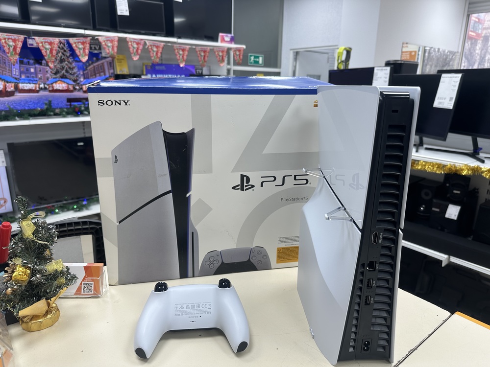 Игровая приставка PlayStation 5 Slim 1TB (С дисководом)