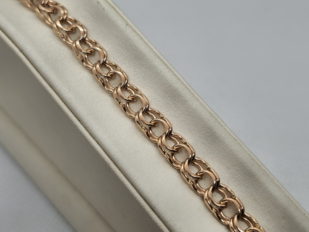 БРАСЛЕТ ПОЛНОВЕСНЫЙ Бисмарк (Au 585)